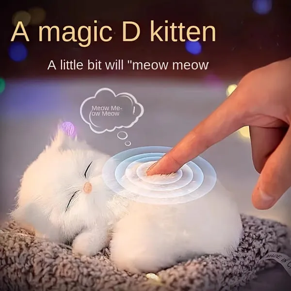 PurrPals Interactive Meowing Kitten