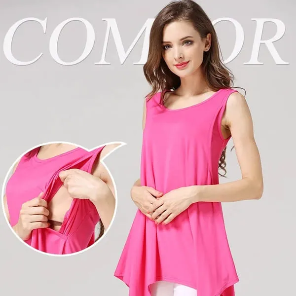 Emotion Moms Sleeveless Maternity & Nursing Singlet