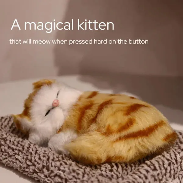 PurrPals Interactive Meowing Kitten