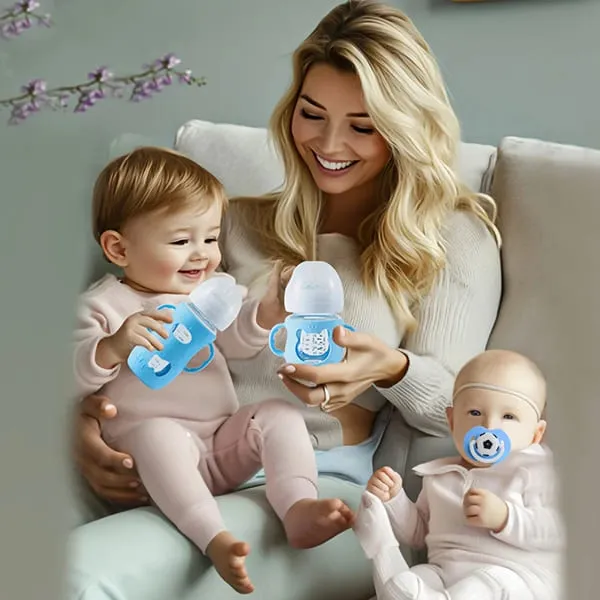 Easy-Grip Anti-Slip Silicone Feeding Bottle